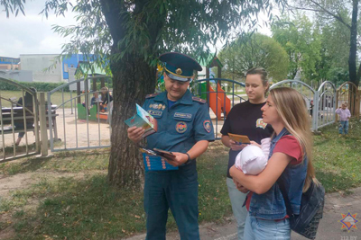 Партизанский район. Рейд по местам отдыха горожан у воды