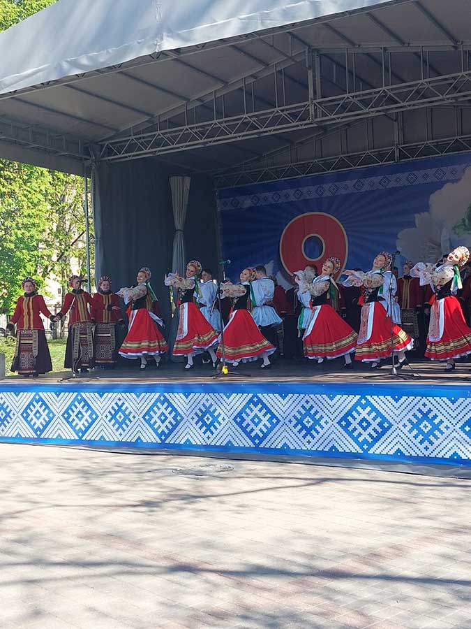 В ЦДП им.М.Горького прошёл праздничный концерт "Мы победили!"