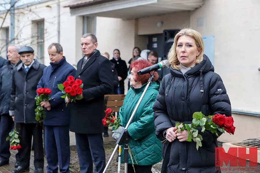 Открытие мемориальной доски в честь Героя СССР Ивана Тимофеевича Журбы состоялось в Партизанском районе г.Минска в День защитника Отечества и Вооруженных сил Республики Беларусь